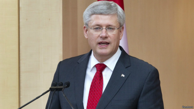 加拿大总理哈珀（12/09/2014）