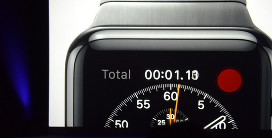 苹果推智能手表Apple Watch 触控模式创新