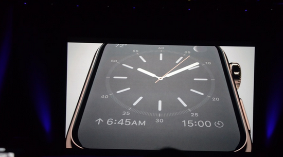 苹果推智能手表Apple Watch 触控模式创新