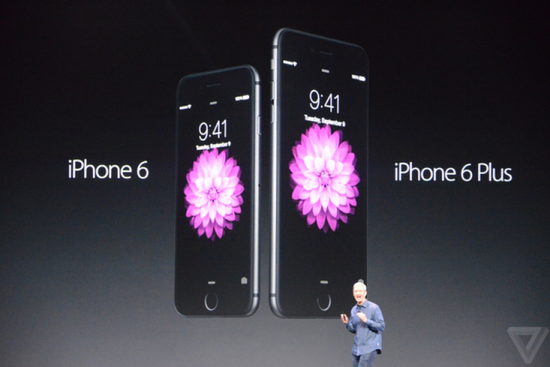 苹果发iPhone 6和iPhone 6 Plus