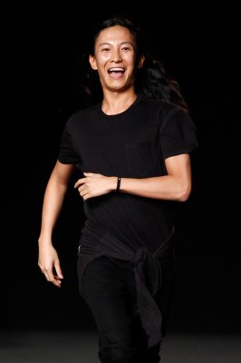 2014年9月6日，王大仁在纽约曼哈坦94号码头出席一个时装展。(Getty Images) 