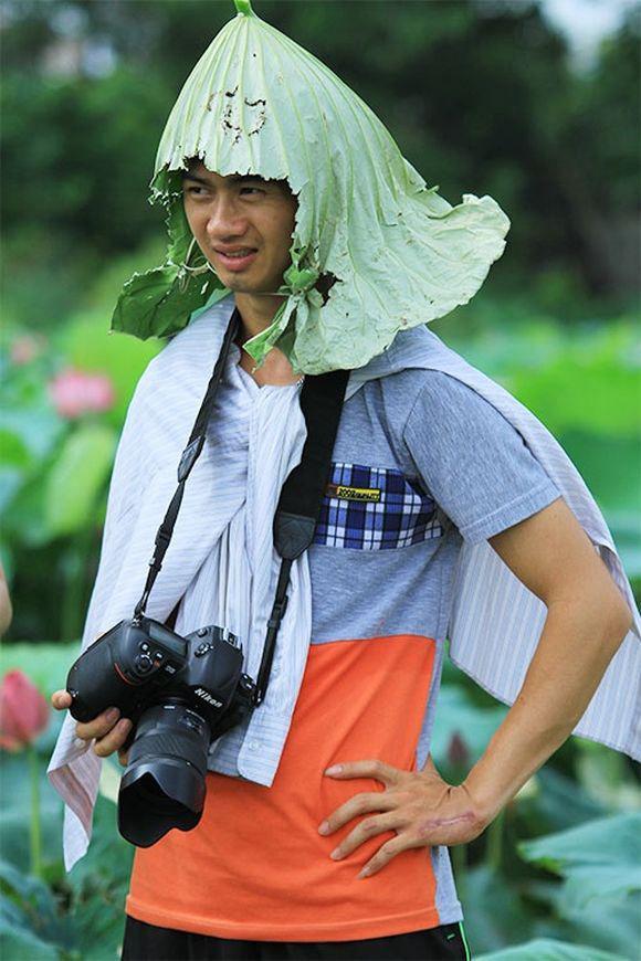 18张照片证明越南人都在嘲笑我们：防晒方法逊爆了