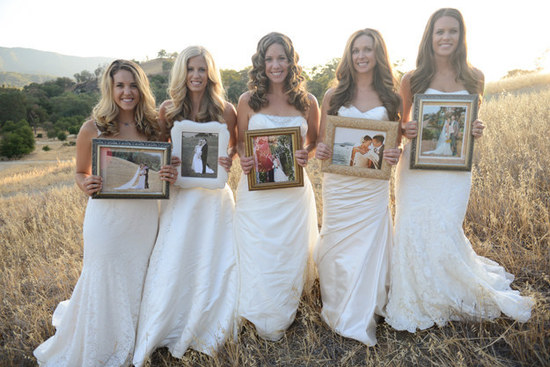 为了感谢父母，5姐妹拍了一套美美哒婚纱照