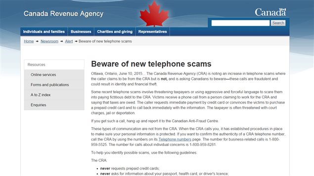 诈骗电话让加拿大人损失巨大